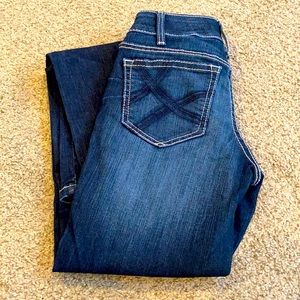 Ariat dark wash jeans!